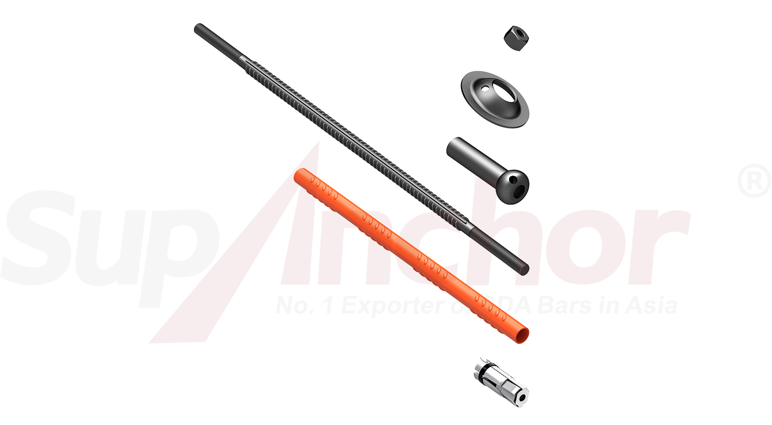 SupAnchor self drilling anchor bolt