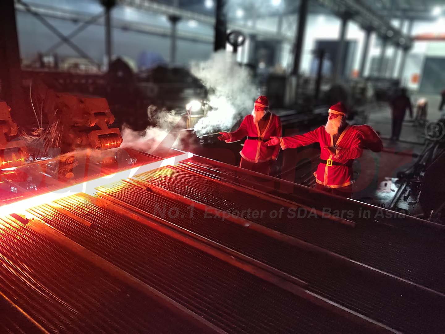 Construction site using SupAnchor self drilling anchor system