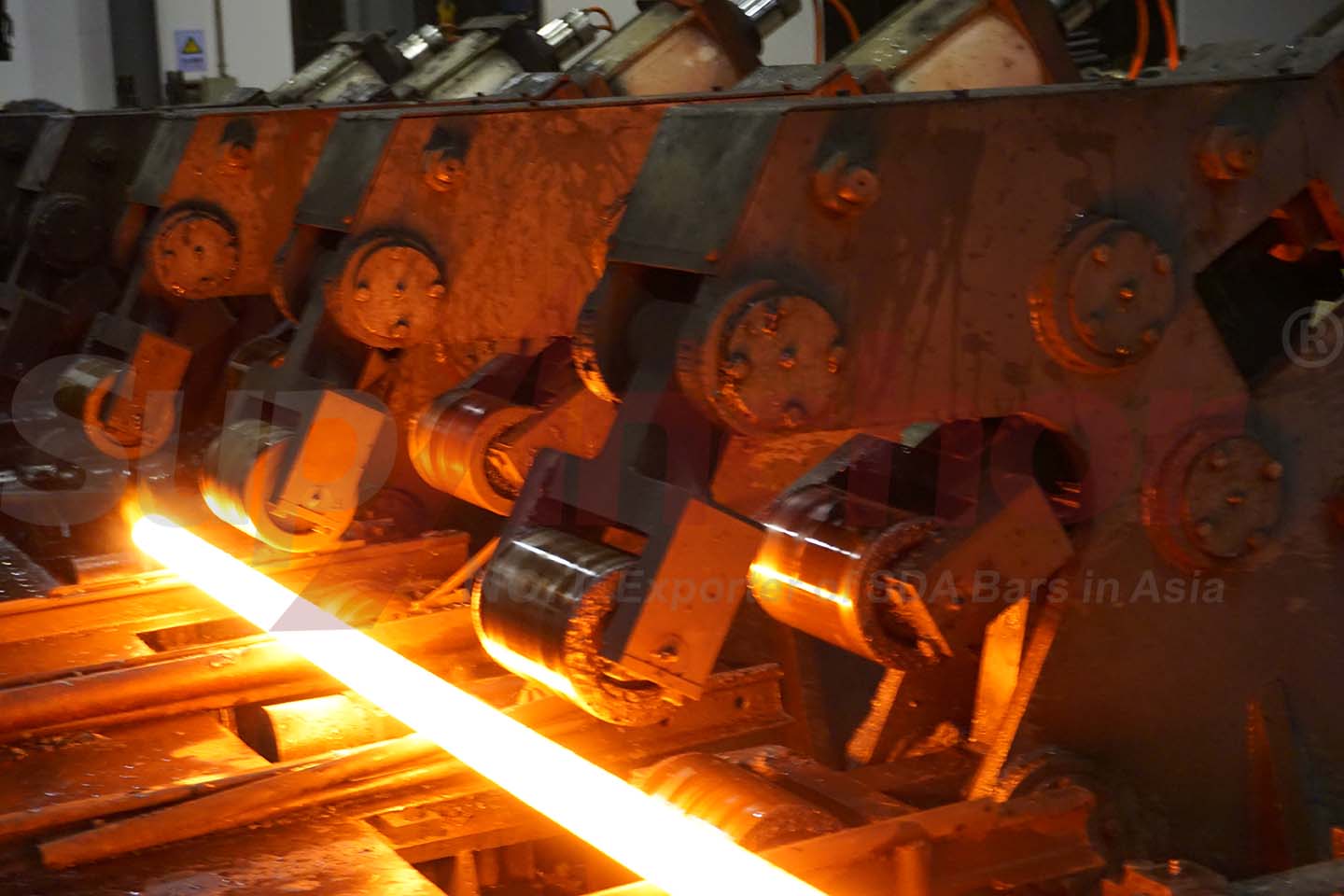 Construction site using SupAnchor self drilling anchor system