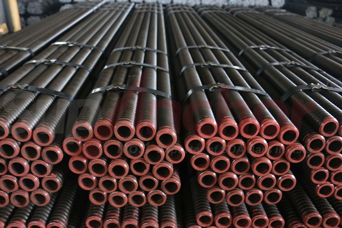 Construction site using SupAnchor self drilling anchor system