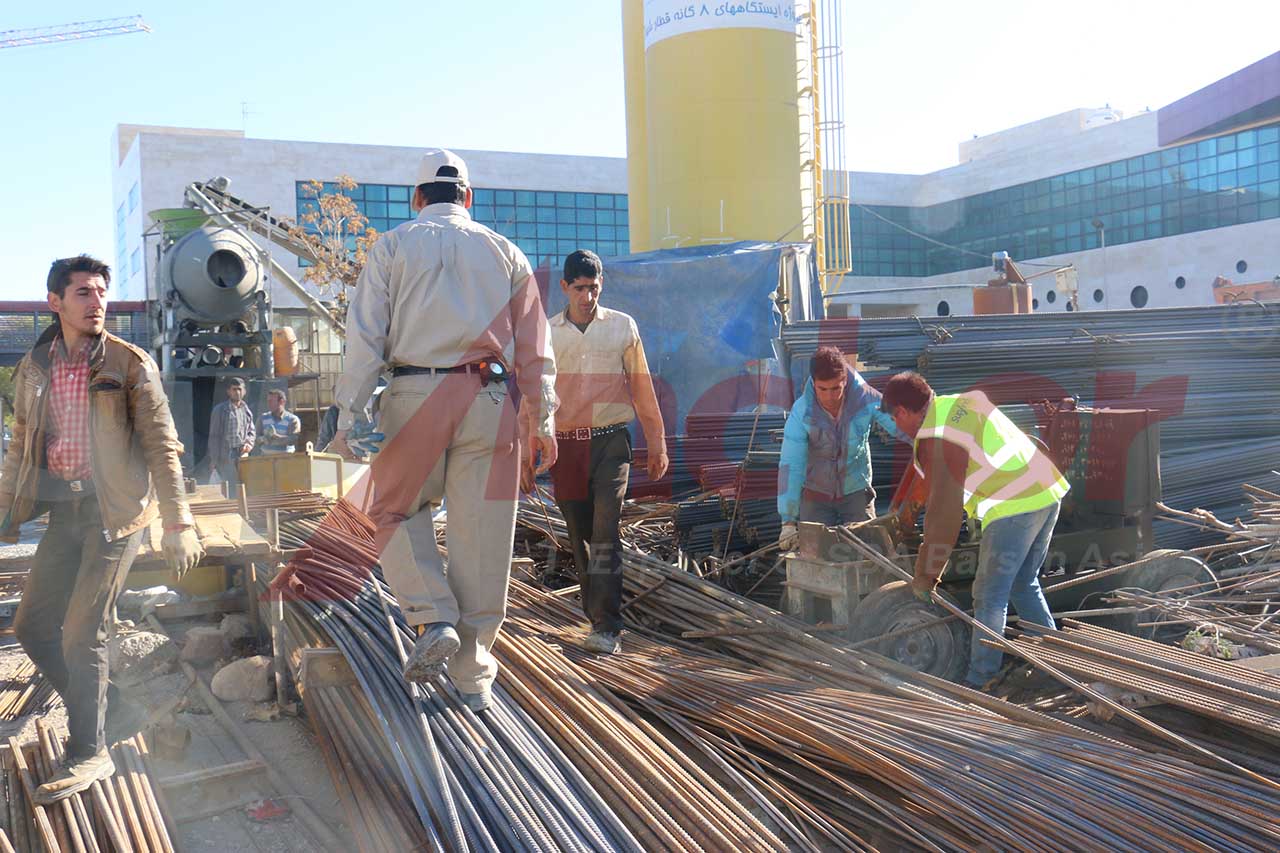 Construction site using SupAnchor self drilling anchor system
